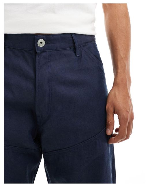 G-Star RAW – 5620 3d – locker geschnittene denim-jeans in Blue für Herren