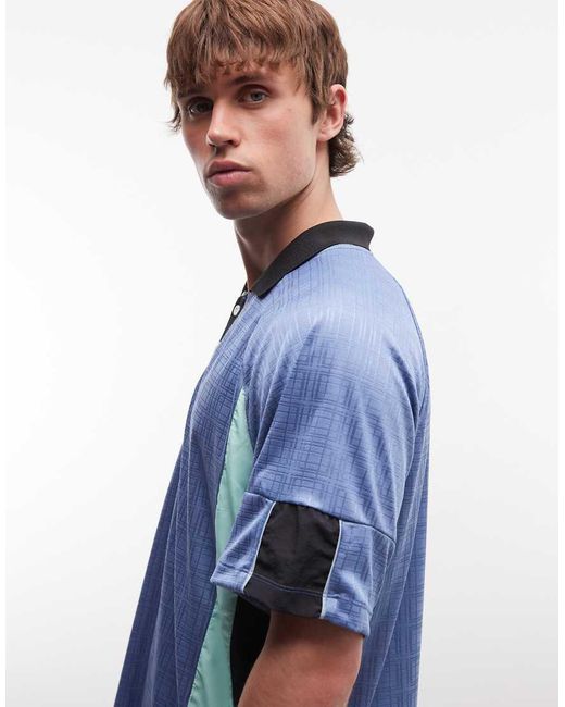 Umbro Blue Football Shirt for men