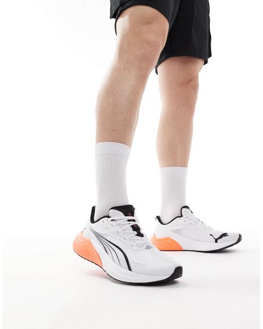 PUMA White Electrify Nitro 4 Trainers for men