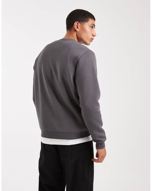 ASOS Gray Essentials Sweatshirt for men