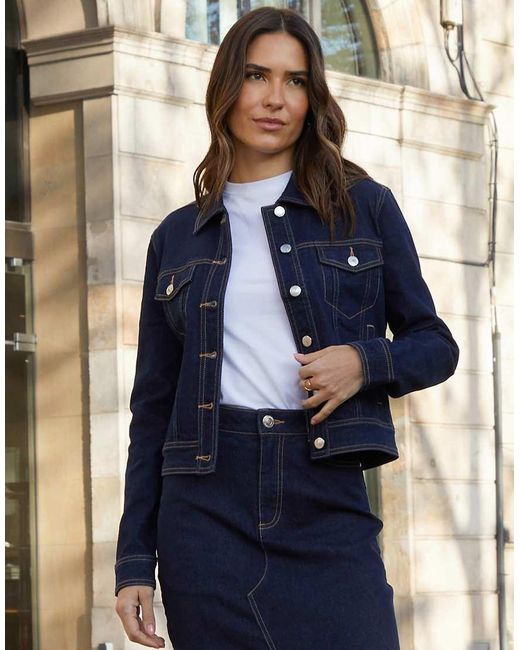 Threadbare Blue 'Rome' Classic Denim Jacket