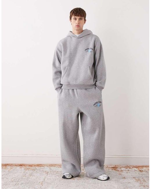 Reclaimed Vintage Gray Hoodie for men