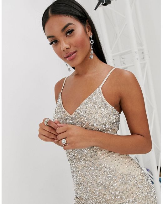 missguided embellished jumpsuit