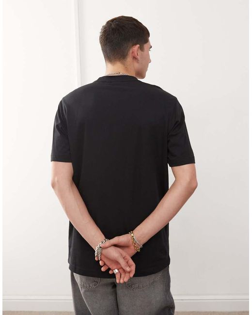Adidas Originals Black Trefoil Essentials T-shirt for men