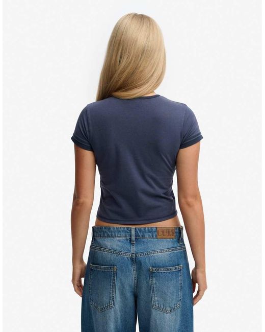 Superdry Blue Athletic Essentials Layered Top