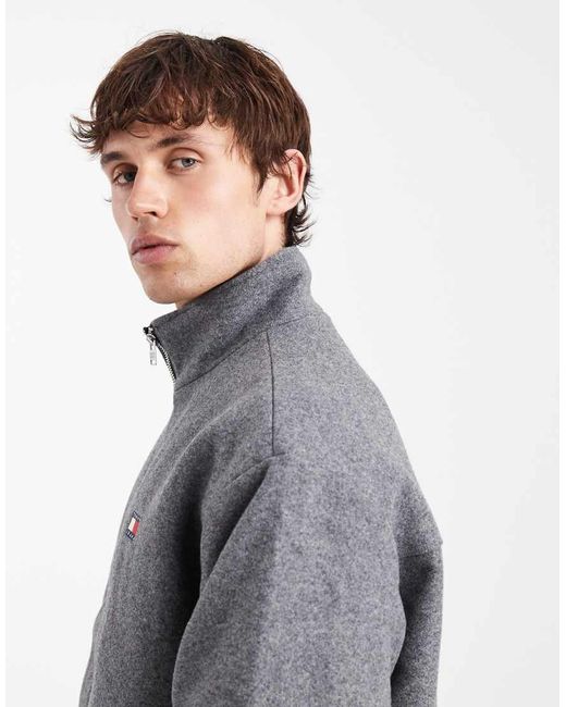 Tommy Hilfiger Blue Essential Wool Padded Jacket for men