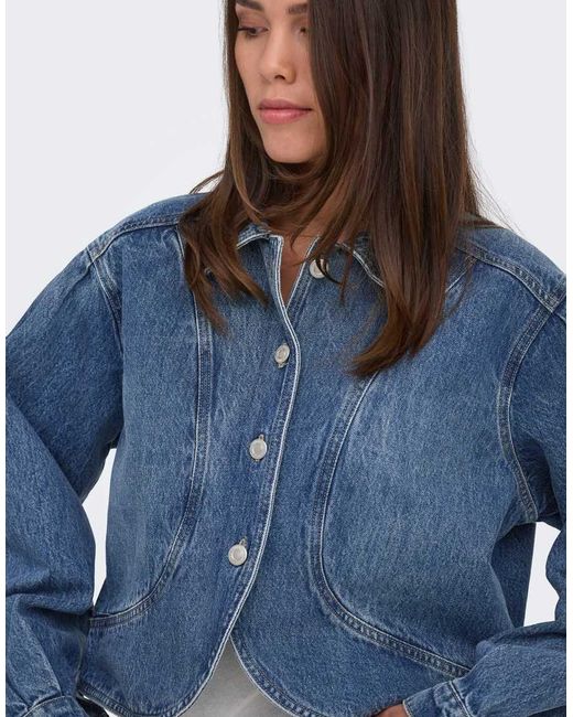 ONLY Blue Denim Jacket