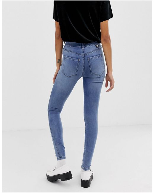 dr denim lexy white