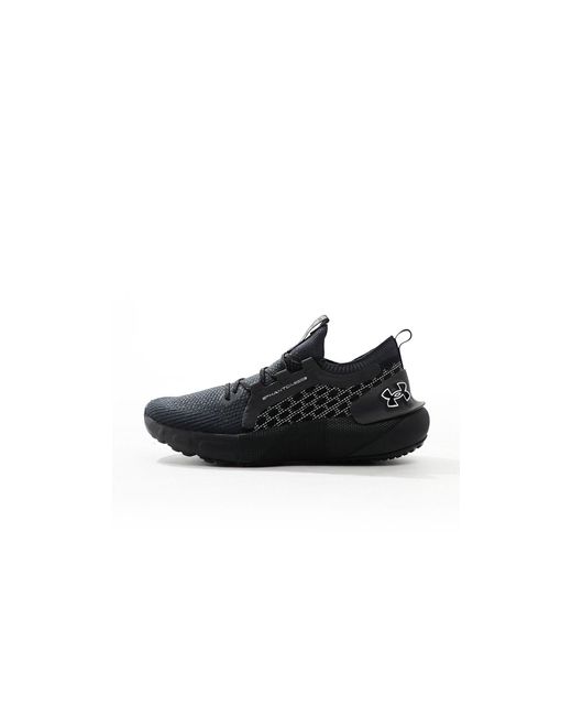 Under Armour Black Hovr Phantom 3 Se Rflct Reflective Trainers for men
