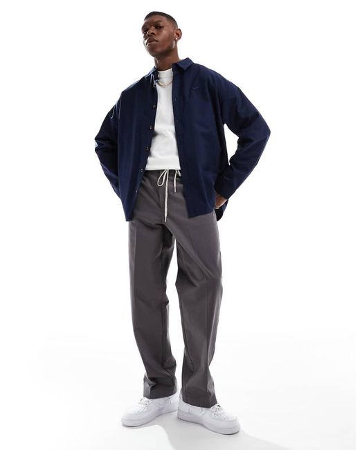 Nike Blue Club Oxford Shirt for men