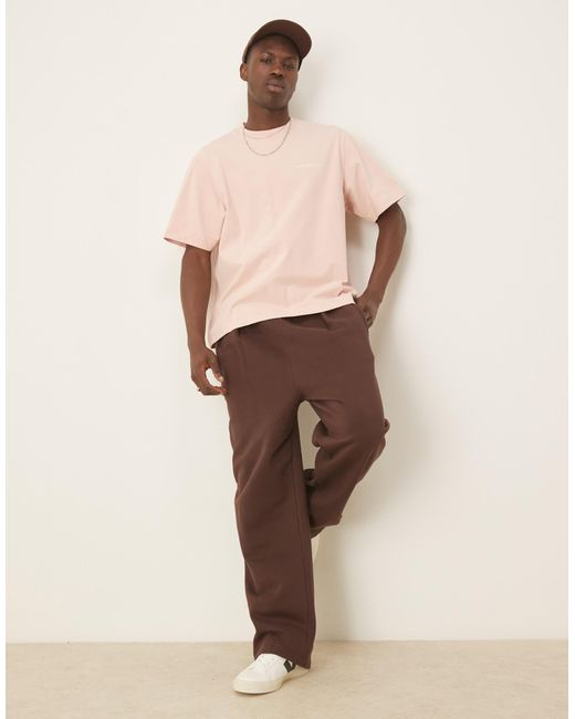 Abercrombie & Fitch Natural Premium Logo T-shirt for men