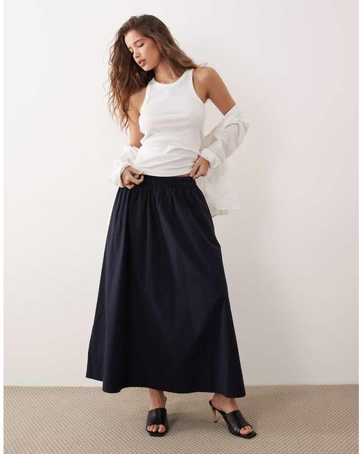 ARKET White Ribbed Tank Top