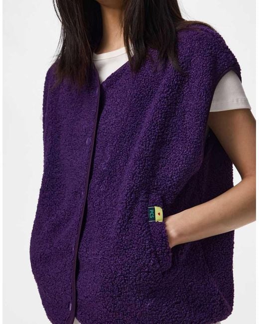 Pieces Purple Vest
