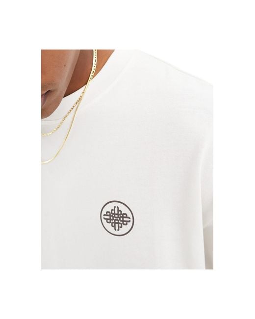 The Couture Club White Relaxed Fit T-shirt for men