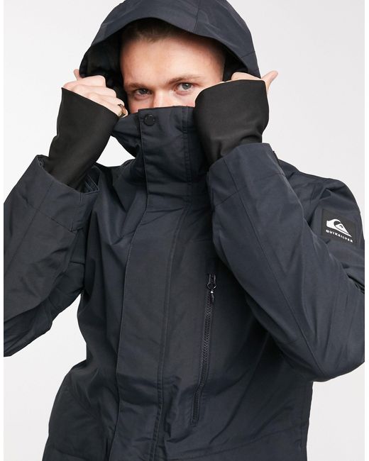 Quiksilver Mission 2l Gore-tex Snow Jacket in Black for Men | Lyst Australia