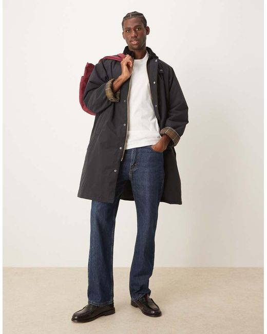 Barbour Exmoor Padded Casual Coat in Blue for Men | Lyst UK