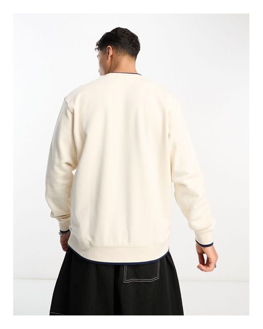 Adidas originals crew neck hotsell sweatshirt with box logo