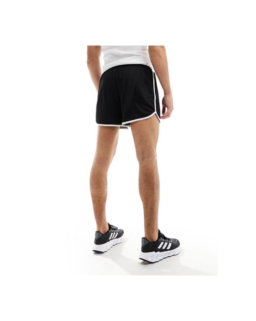 Pantalones cortos blancos y s estilo ASOS 4505 de hombre de color Black
