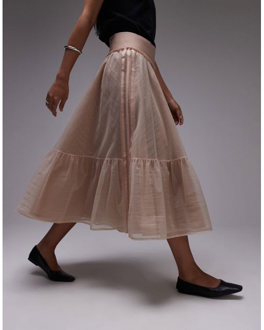 Adidas Originals Brown Ballet Tulle Skirt