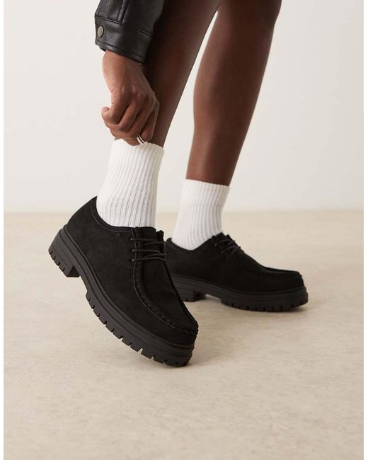 Glamorous Black Derby Shoes
