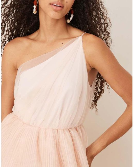 True Decadence Natural V Neck Maxi Dresses