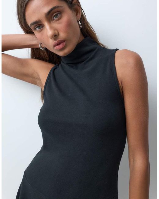 ASOS White Supersoft Circle Mini Dress