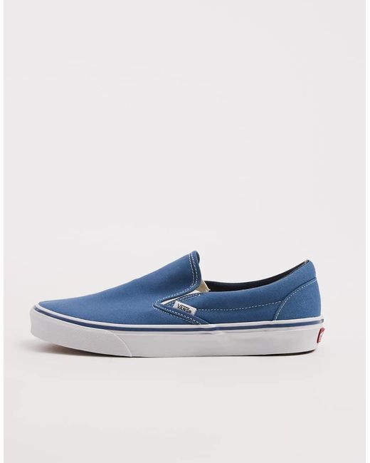 Vans Blue Classic Slip-On Trainers for men