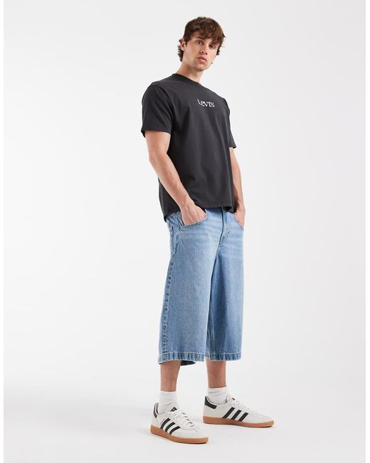 Levi's Blue Chest Logo T-Shirt for men