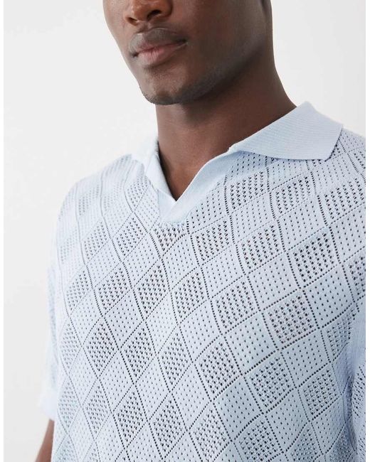 Polo di SELECTED in Blue da Uomo