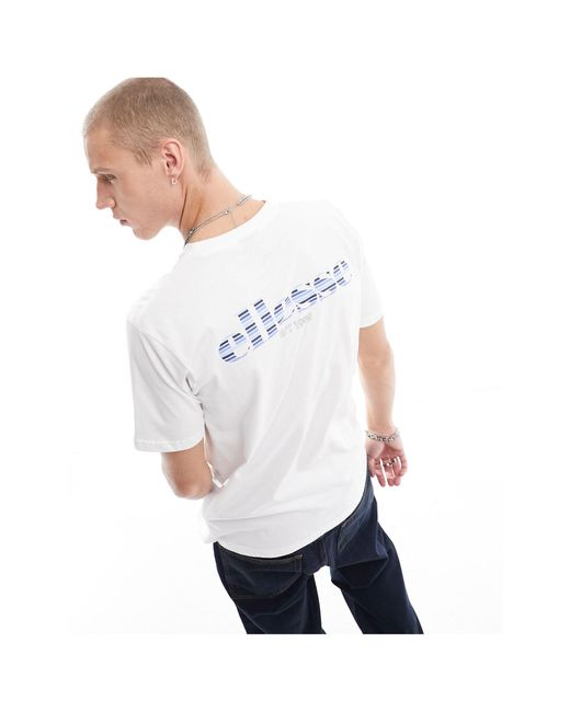 Ellesse White Floresce Graphic Back Print T-shirt for men
