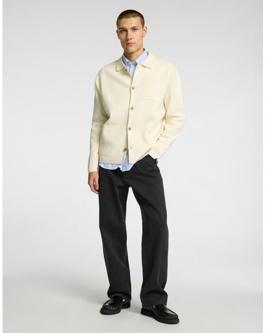 Jean ample SELECTED pour homme en coloris Natural