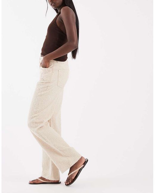 ASOS Natural Straight Jean