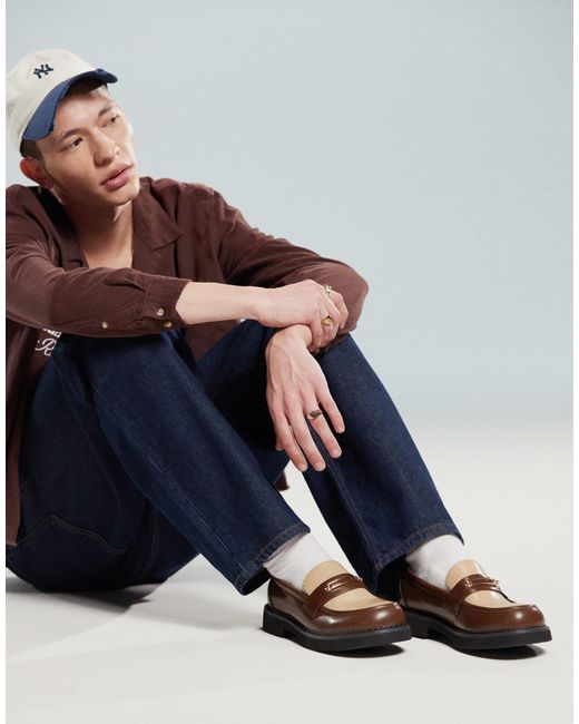 ASOS Blue Loafers for men