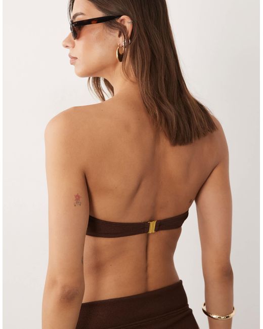 Haut 4th & Reckless en coloris Brown