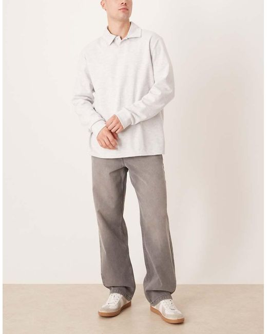 ASOS Natural baggy Jean for men