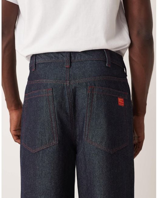 ASOS Blue Co-ord Super baggy Jeans for men