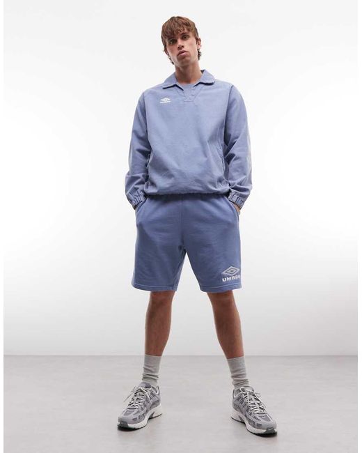 Umbro Blue Drill Top for men