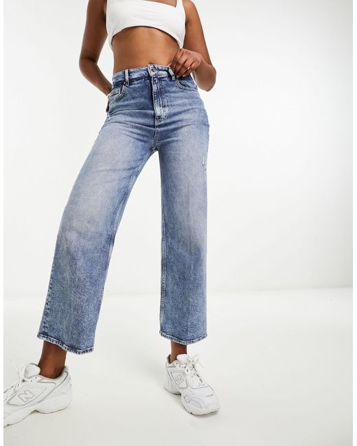 Boss Blue Boss Marlene Straight Leg Jeans