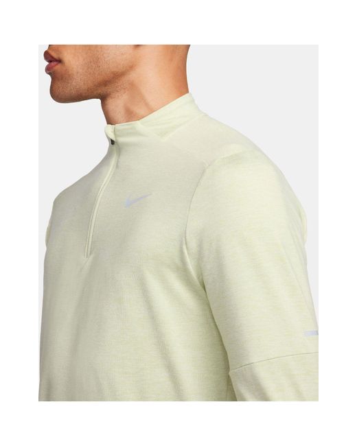 Nike White Dri-fit Element Half-zip Top for men