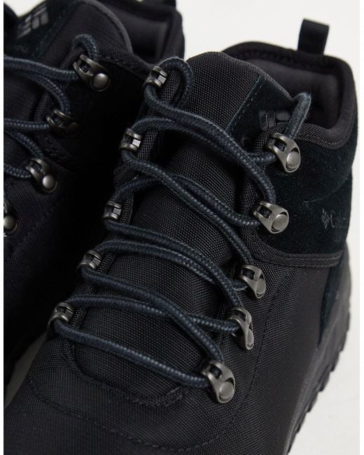 Columbia Fairbanks Mid Hiking Boots in Black for Men Lyst