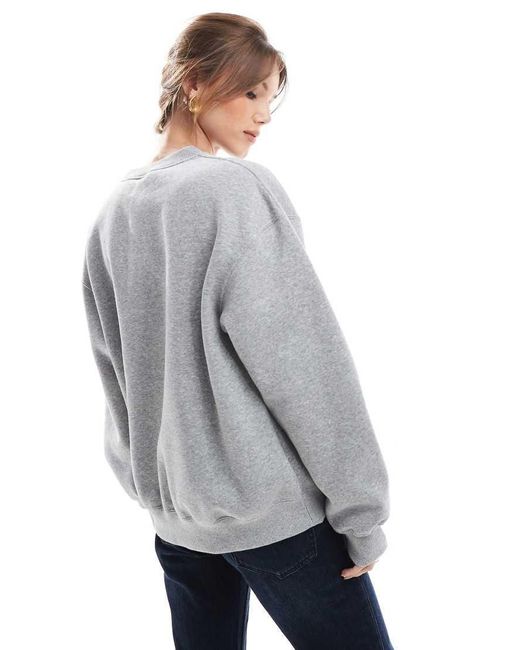 Sudadera Con Cuello Redondo Brooklyn De Nike de color Gray