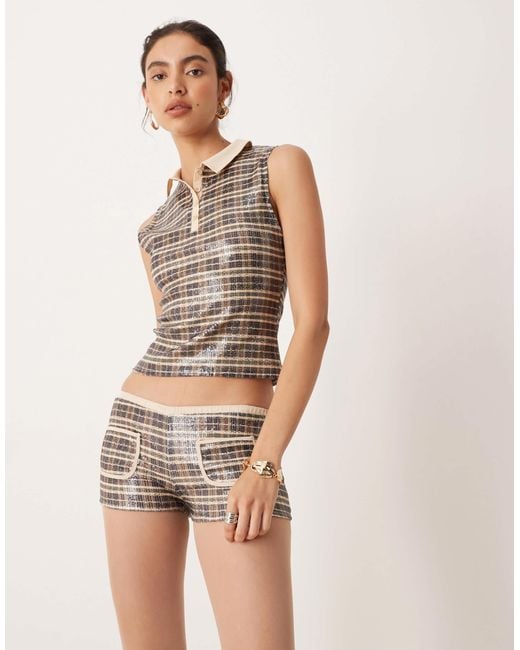 Motel Multicolor Serafim Low Rise Short