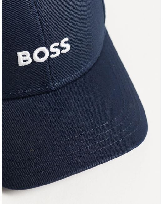Boss Blue Boss Zed Logo Baseball Cap for men