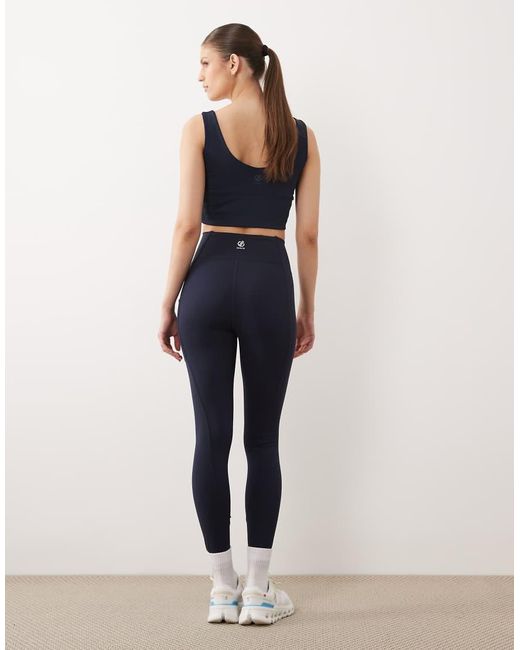 Dare 2b Blue Lightweight Sculpting Power Leggings