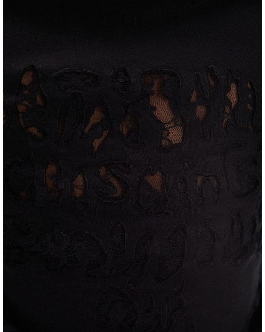 Sudadera Negra Con Capucha Craneo Etienne De AllSaints de color Black