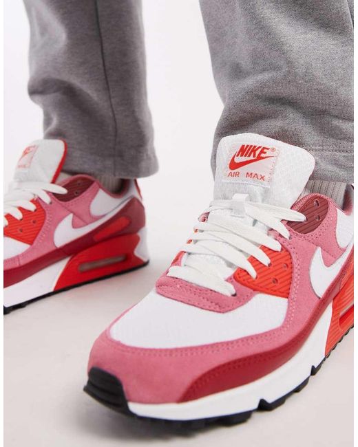 Nike Gray Air Max 90 Trainers for men