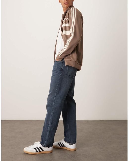 ARKET Gray Ocean Loose Straight Leg Jeans for men