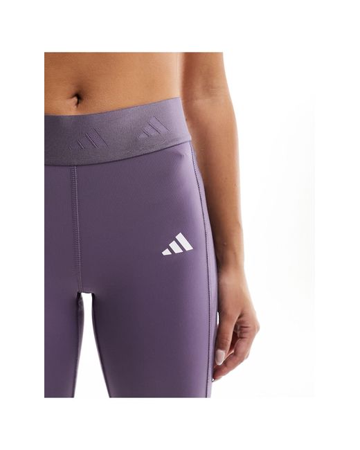 Adidas training - hyperglam - legging Adidas Originals en coloris Purple