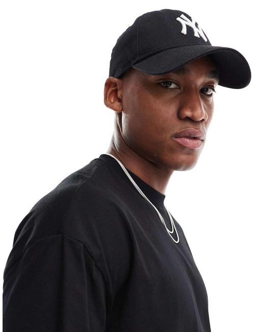 River Island Black Oversized T-shirt for men