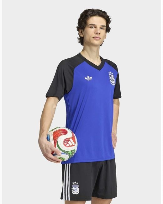 Adidas Originals Blue Argentina 26 Away Pre Match Jersey for men